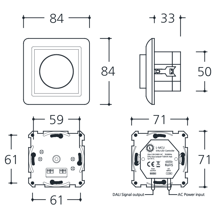DT8 튜너블 달리 스위치